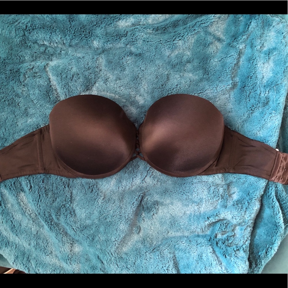 Wacoal Black Strapless Bra 32DD